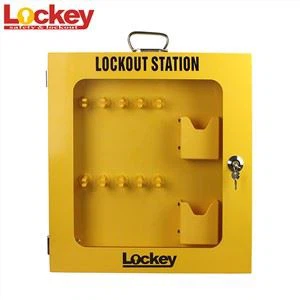 صندوق محطة قفل معدني